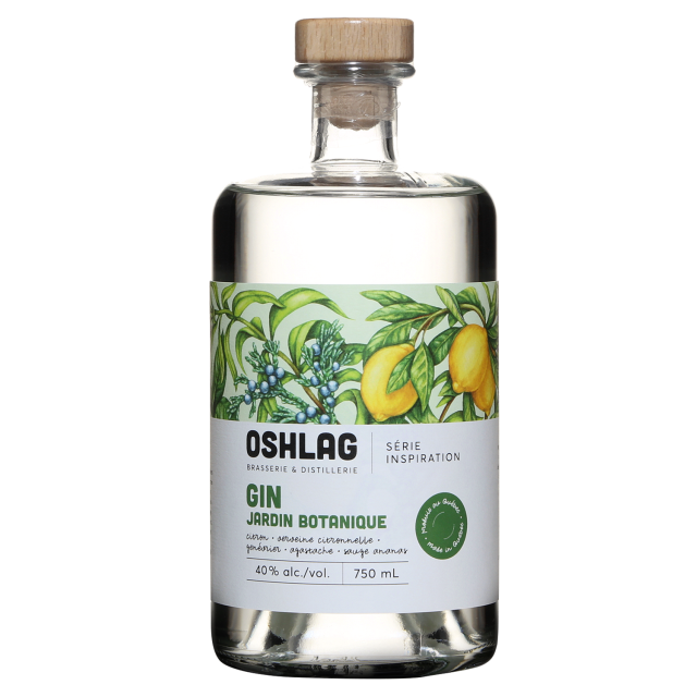 Oshlag Gin Jardin Botanique