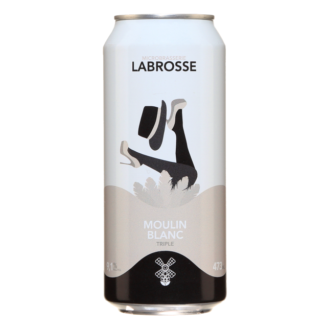 Microbrasserie Labrosse Moulin Blanc Triple Blond Beer