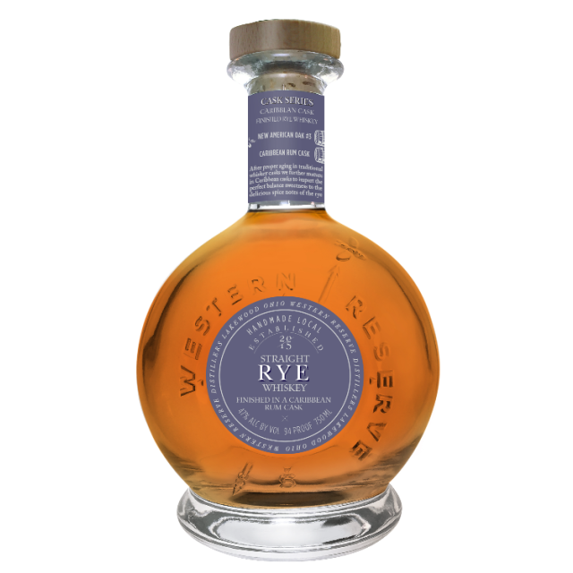 WESTERN RESERVE Caribbean Cask Rye Whiskey