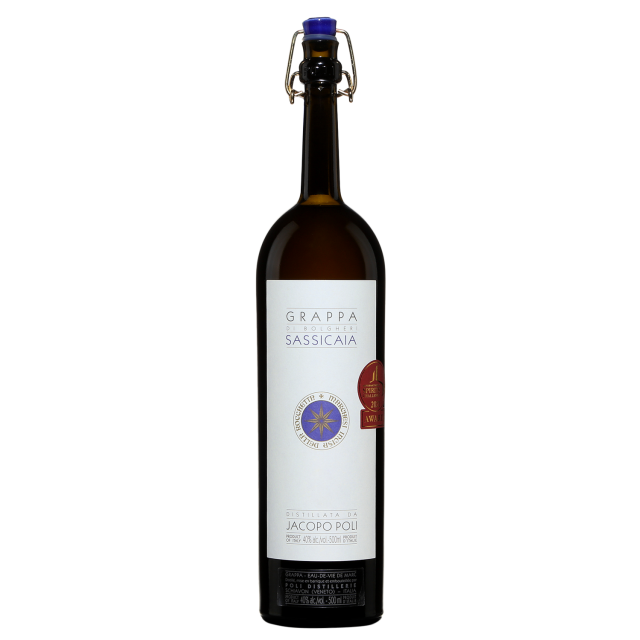 Jacopo Poli Barili di Sassicaia Grappa