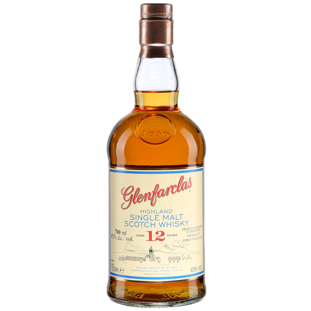 Glenfarclas 12 Years Old Highland Single Malt Scotch Whisky