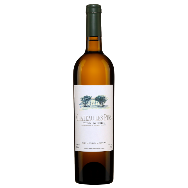 Ch&acirc;teau les Pins C&ocirc;tes du Roussillon White Wine