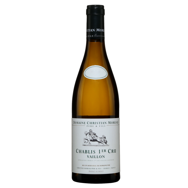 Domaine Christian Moreau P&egrave;re et Fils Chablis Premier Cru Vaillon White Wine