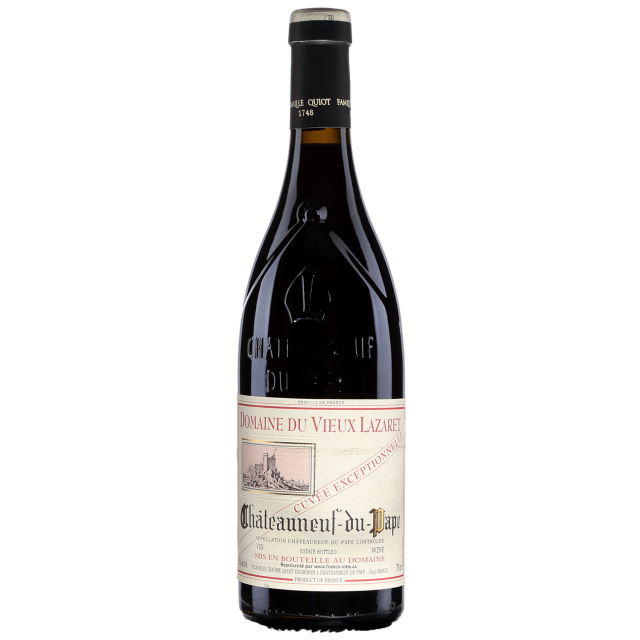 Domaine du Vieux Lazaret Cuv&eacute;e Exceptionnelle Ch&acirc;teauneuf-du-Pape Red Wine