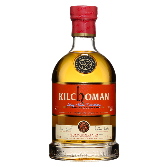 Kilchoman Qu&eacute;bec Islay Single Malt Scotch Whisky