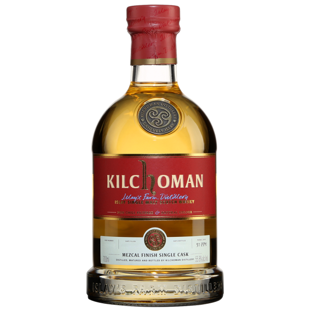 Kilchoman Islay Single Malt Scotch Whisky Mezcal Finish Single Cask