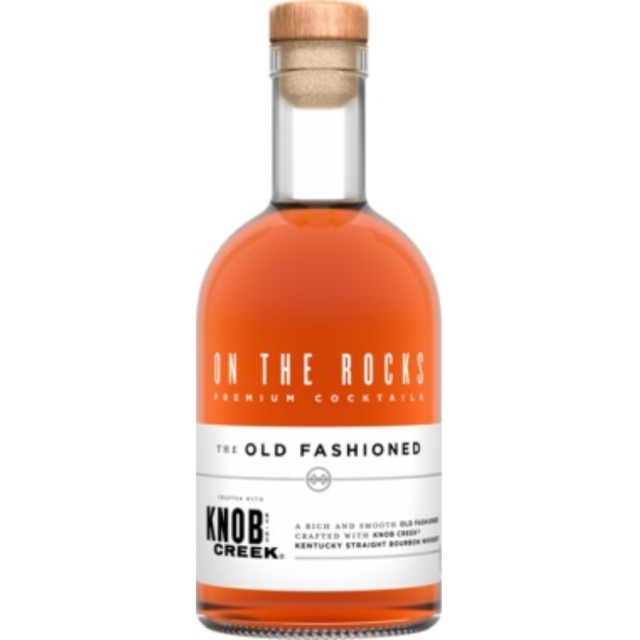 Knob Creek ON THE ROCKS Old Fashioned Bourbon Cocktail