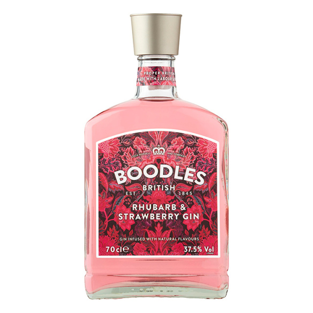 BOODLES Strawberry Rhubarb Gin