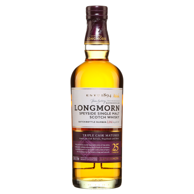 Longmorn 25 Year Old Single Malt Scotch Whisky