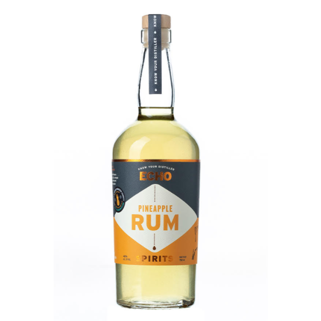 ECHO SPIRITS RUM Pineapple Flavored Rum