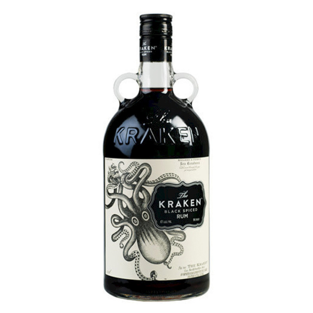 Kraken Black Spiced Rum White Label