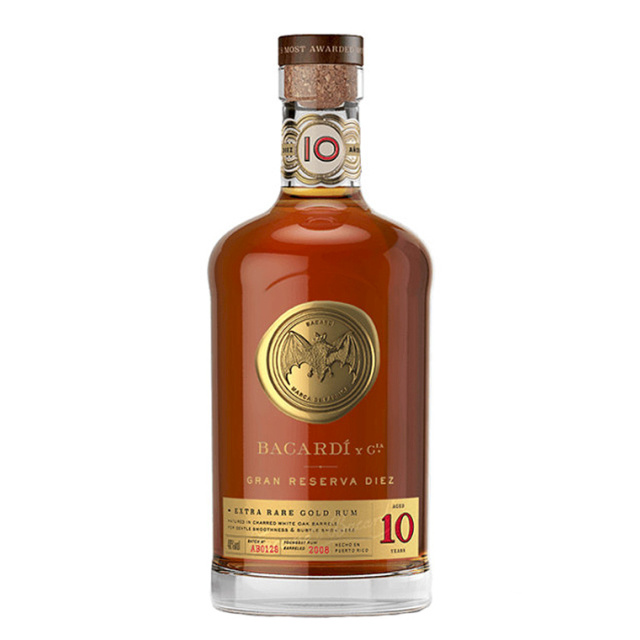 Bacardi Gran Reserva Diez Dark Rum