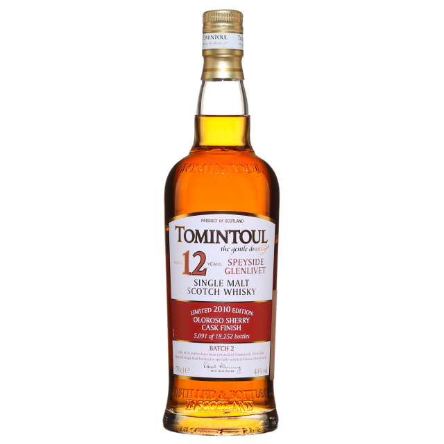 Tomintoul 12 Years Old Speyside Single Malt Scotch Whisky