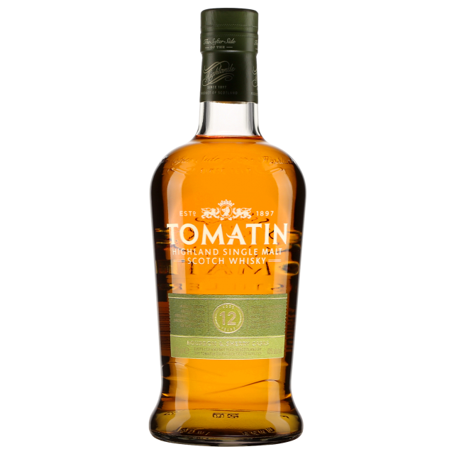 Tomatin Twelve Years Old Highland Single Malt Scotch Whisky