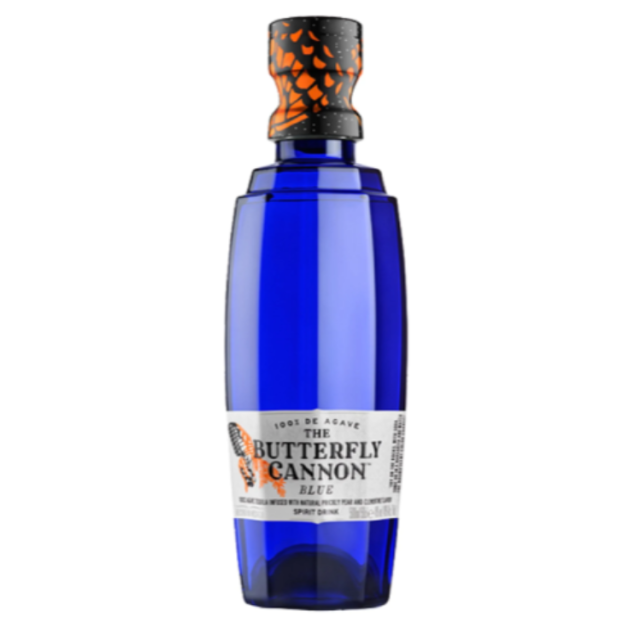 The Butterfly Cannon Blue Flavored Tequila