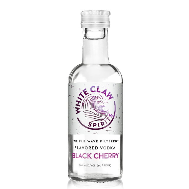 WHITE CLAW Black Cherry Flavored Vodka