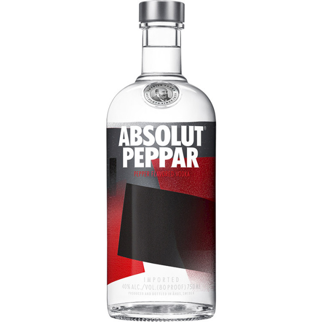 Absolut Peppar Flavored Vodka