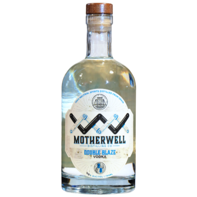 Motherwell Distilling Co. Double Blaze Unflavored Vodka