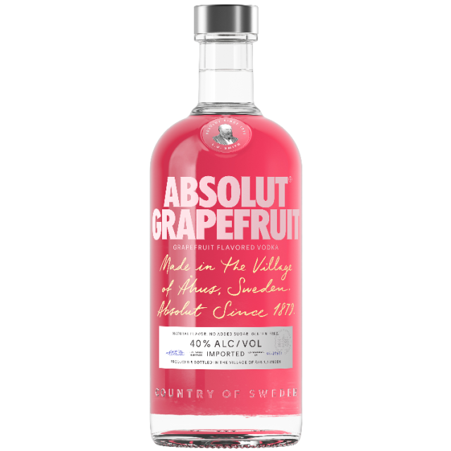 Absolut Grapefruit Flavored Vodka