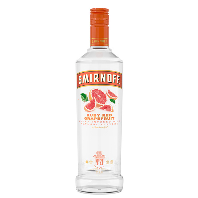 SMIRNOFF Ruby Red Grapefruit Flavored Vodka