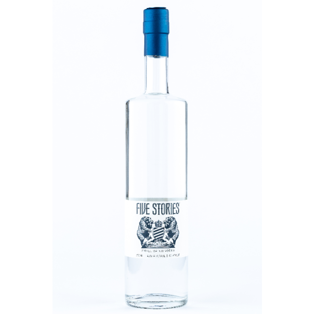 FIVE STORIES VODKA Small Batch Unflavored Vodka