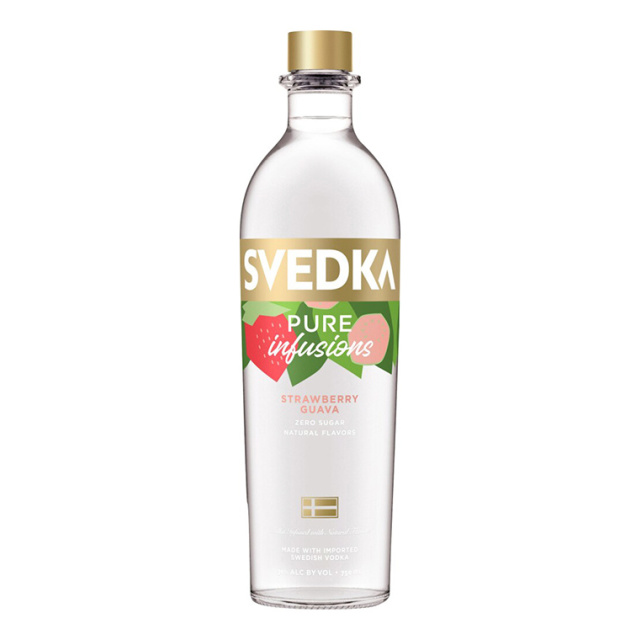 SVEDKA Pure Infusion Strawberry Guava Flavored Vodka