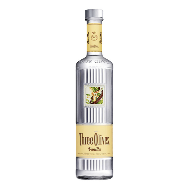 THREE OLIVES Vanilla Flavored Vodka