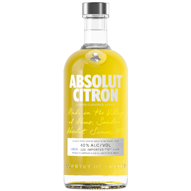 Absolut Citron Flavored Vodka