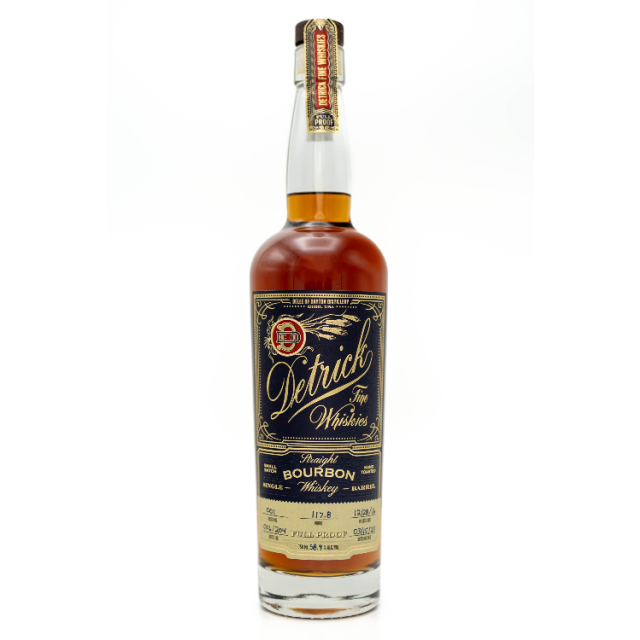 BELLE OF DAYTON WHISKEY Detrick Single Barrel Bourbon