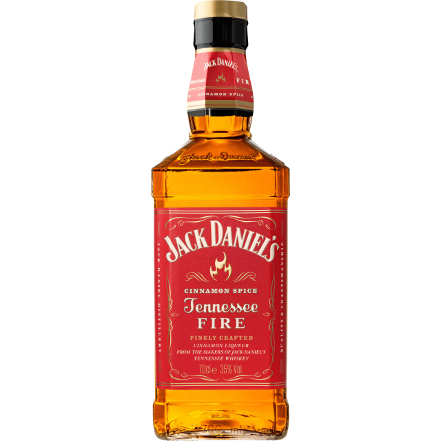 Jack Daniels Tennessee Fire Flavored Whiskey