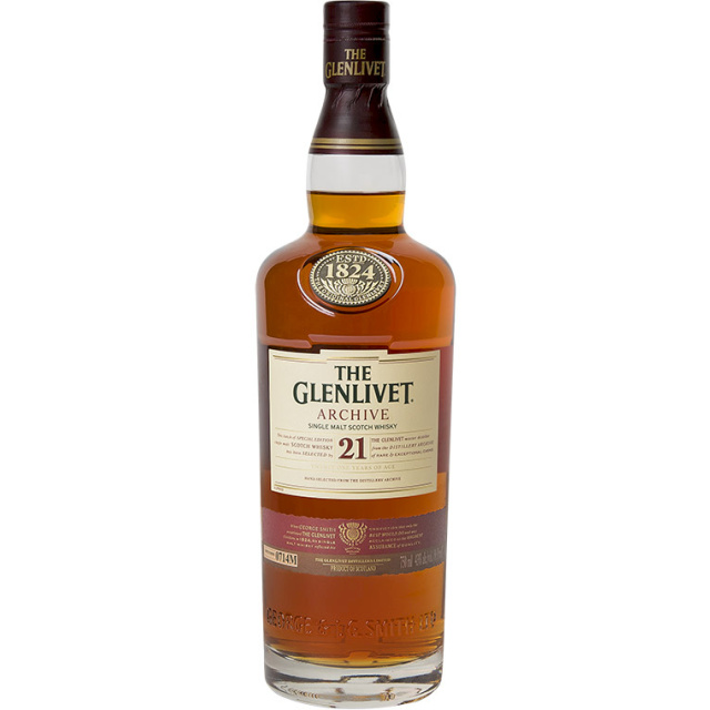 The Glenlivet 21 Year Old Single Malt Scotch Whisky