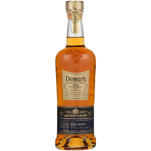 Dewars The Signature 25 Year Old Blended Scotch Whisky
