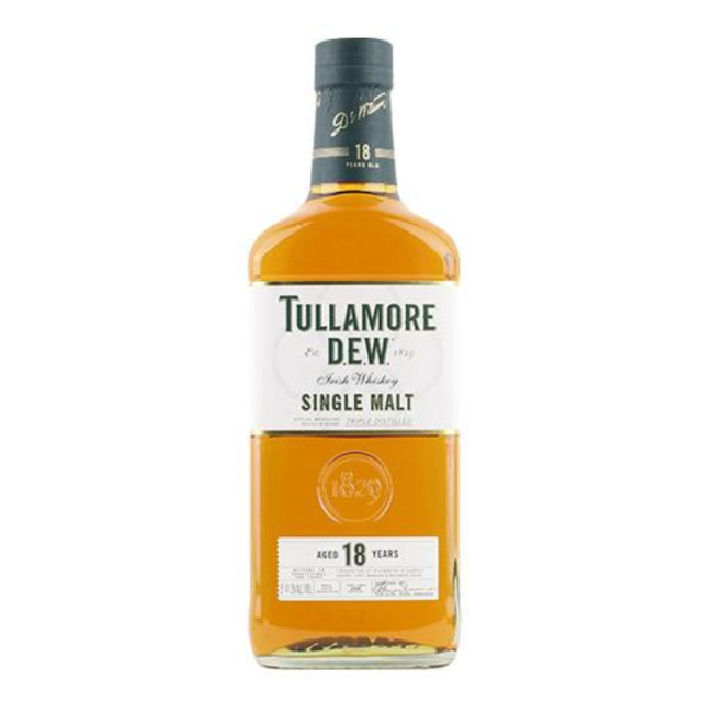 Tullamore Dew 18 Years Old Irish Whiskey