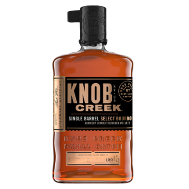 Knob Creek Single Barrel Bourbon Whiskey