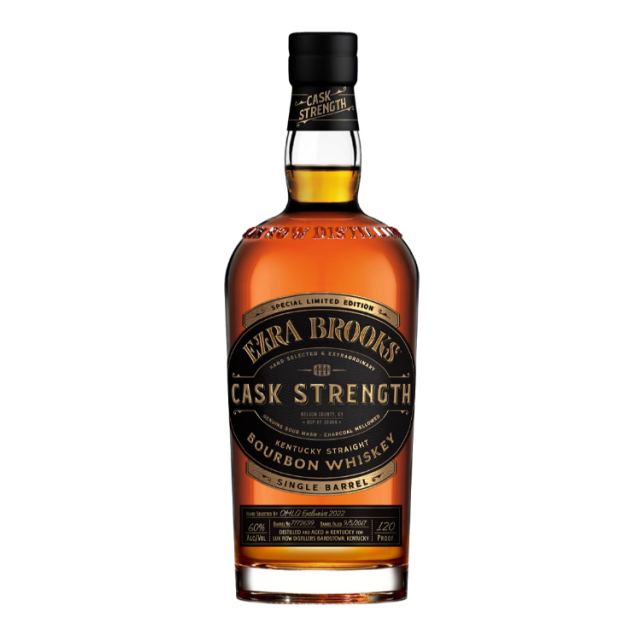 Ezra Brooks Cask Strength Single Barrel Bourbon