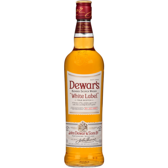 Dewars White Label Blended Scotch Whisky