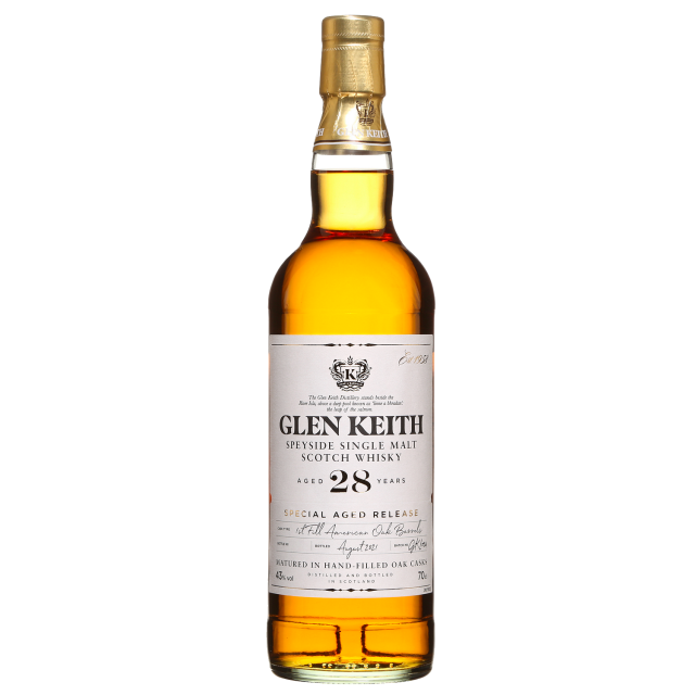 Glen Keith 28 Year Old Speyside Single Malt Scotch Whisky