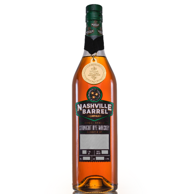 Nashville Barrel Co. Cask Proof Rye Whiskey