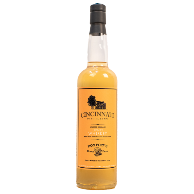 CINCINNATI DISTILLERY WHISKEY Honey Whiskey