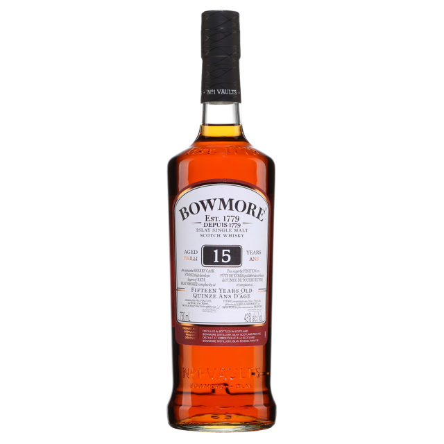 Bowmore 15 Year Old Islay Single Malt Scotch Whisky