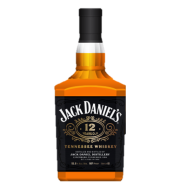 Jack Daniels 12 Year Old Tennessee Whiskey
