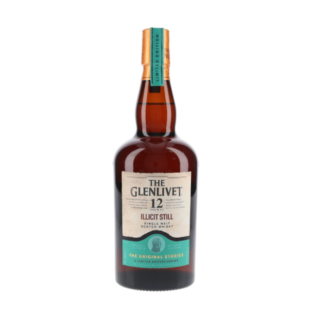 The Glenlivet 12 Year Old Illicit Still Single Malt Scotch Whisky