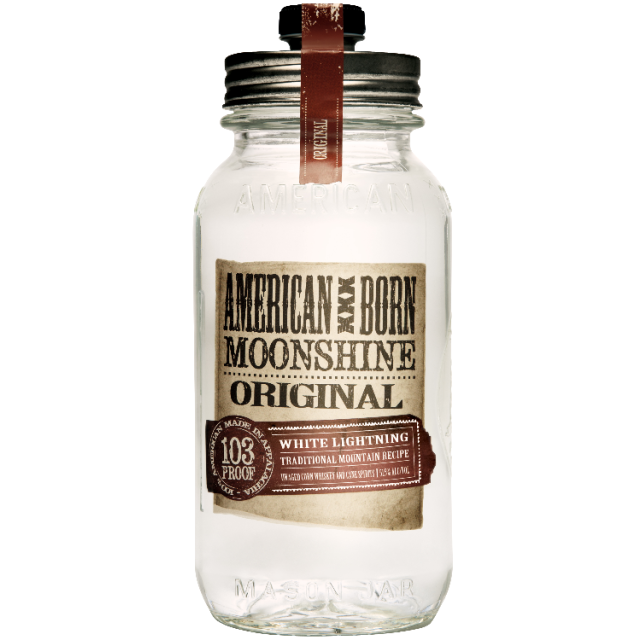 AMERICAN BORN Moonshine Whiskey