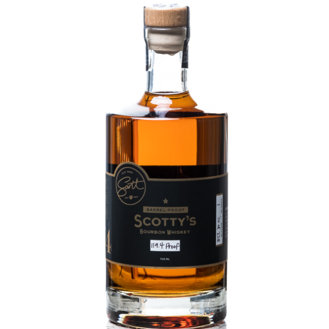 Scottys Barrel Proof Bourbon Whiskey