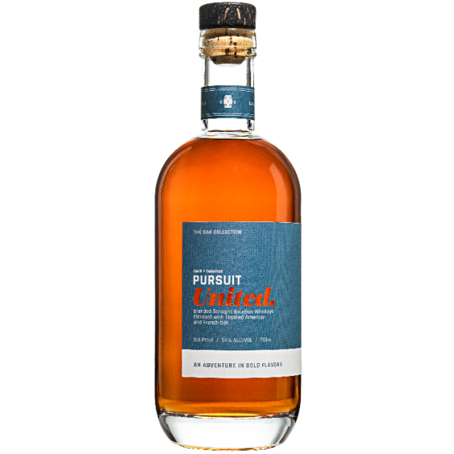 PURSUIT UNITED Bourbon With Toasted and French Oak