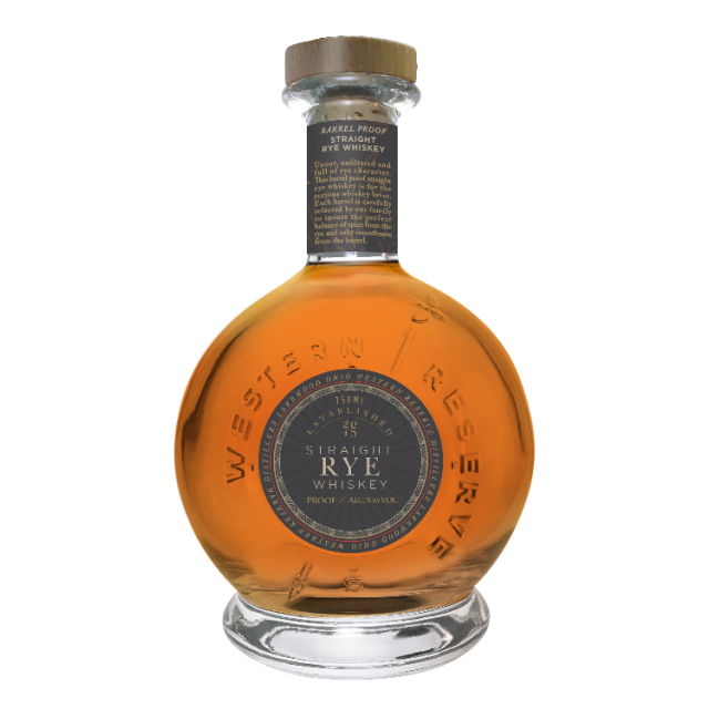 WESTERN RESERVE Barrel Proof Rye Whiskey