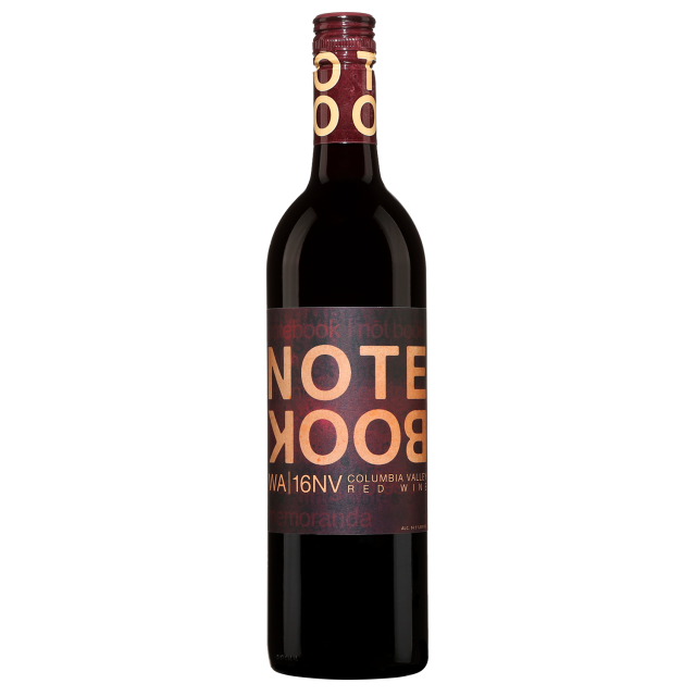 J. Bookwalter Notebook Red Wine