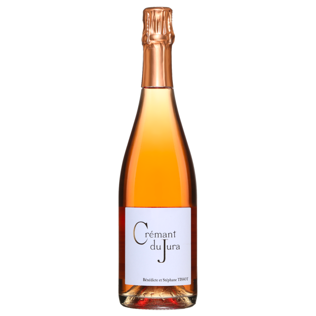Domaine Andr&eacute; et Mireille Tissot Cr&eacute;mant du Jura Ros&eacute; Wine