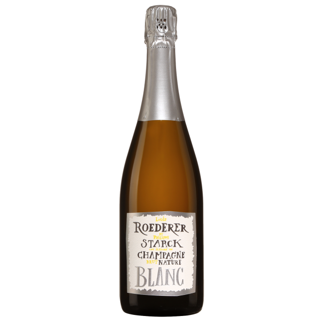 Louis Roederer et Philippe Starck Brut Nature Champagne