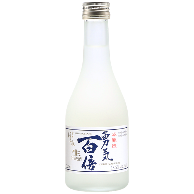 Homare Honjozo Yukihyakubai Nama-chozo Sake